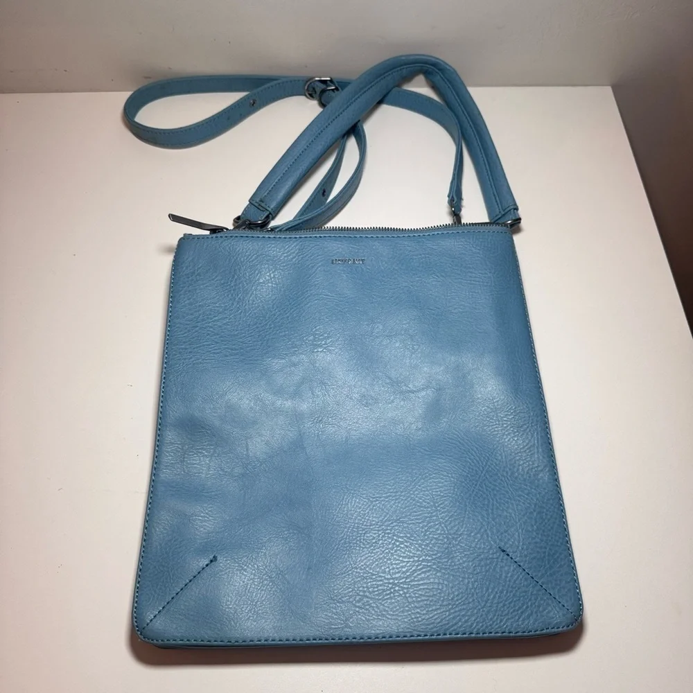 Matt & Natt Vegan Blue Flap Bag